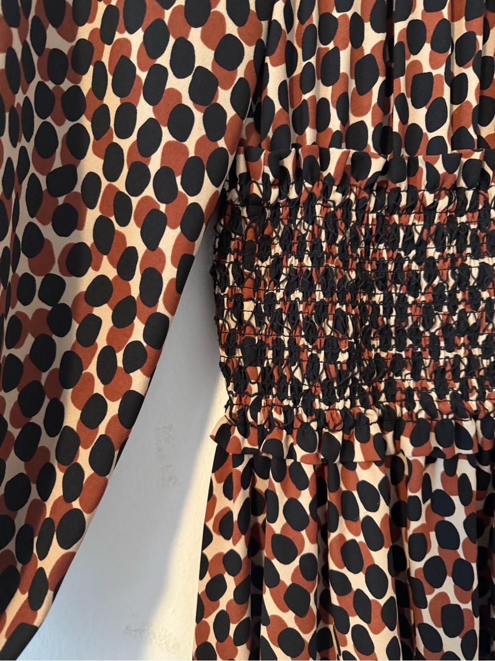 Kate Spade Dotty Leopard Spin Dress. XS - Picture 4 of 9